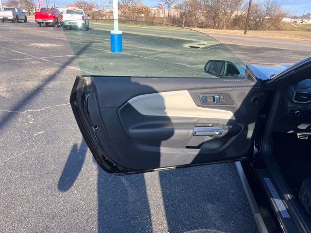 2024 Shadow Black Ford Mustang EcoBoost Premium RWD Convertible