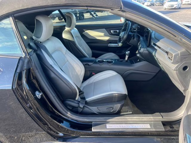 2024 Shadow Black Ford Mustang EcoBoost Premium RWD Convertible