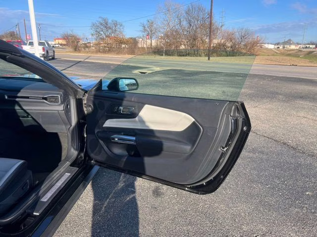 2024 Shadow Black Ford Mustang EcoBoost Premium RWD Convertible