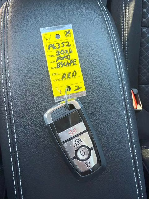 2026 Red Metallic Ford Escape Active FWD SUV