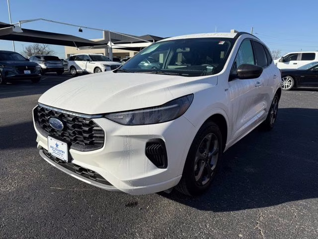 2024 White Metallic Ford Escape ST-Line FWD SUV
