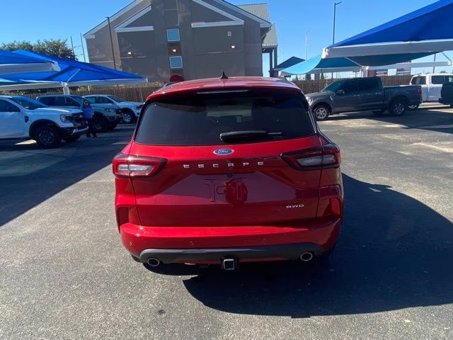 2023 Red Metallic Ford Escape ST-Line Select AWD SUV