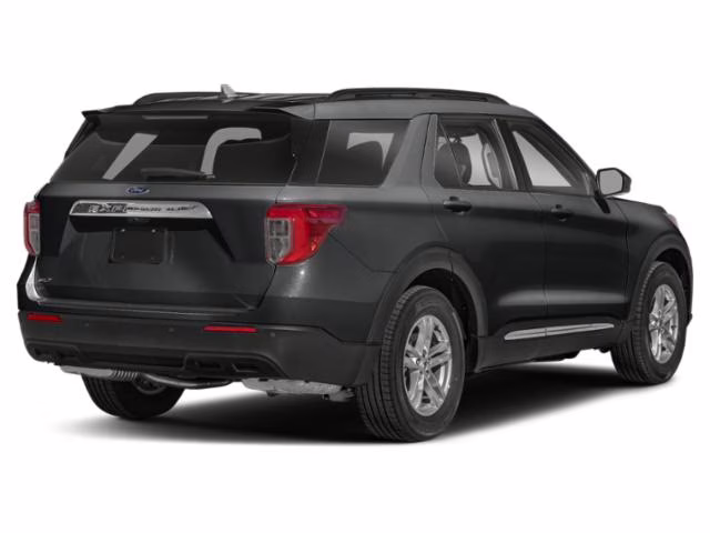 2023 Black Metallic Ford Explorer XLT RWD SUV