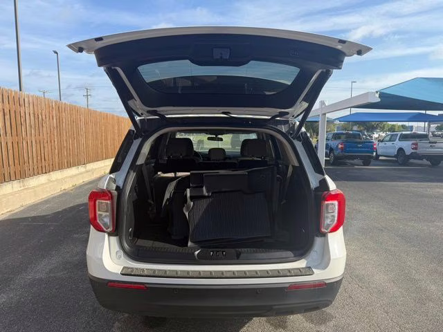 2023 White Metallic Ford Explorer XLT RWD SUV