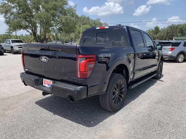 2025 Antimatter Blue Metallic Ford F-150 Lariat 4X4 Truck