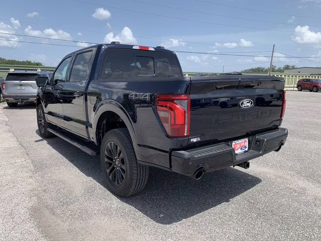 2025 Antimatter Blue Metallic Ford F-150 Lariat 4X4 Truck