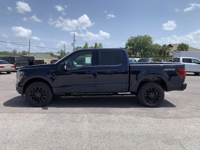 2025 Antimatter Blue Metallic Ford F-150 Lariat 4X4 Truck