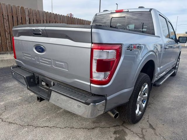 2023 Silver Metallic Ford F-150 Lariat 4X4 Truck
