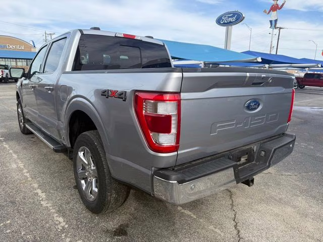 2023 Silver Metallic Ford F-150 Lariat 4X4 Truck
