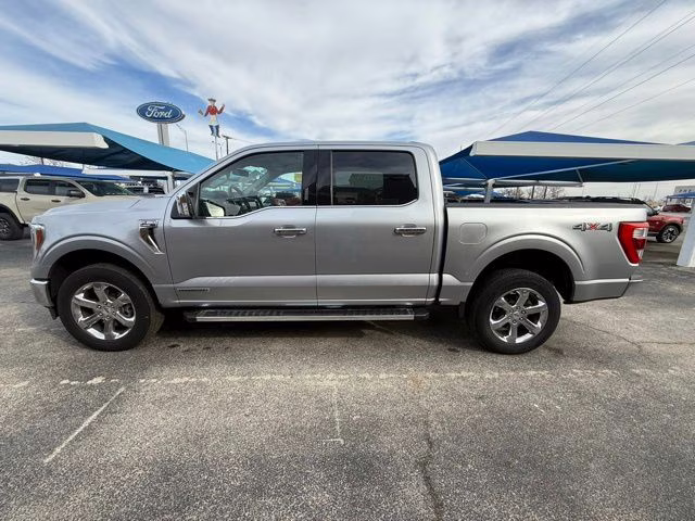 2023 Silver Metallic Ford F-150 Lariat 4X4 Truck