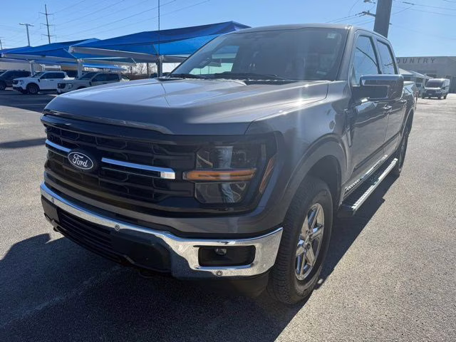 2024 Gray Metallic Ford F-150 XLT 4X4 Truck