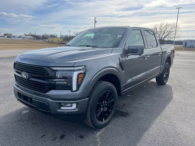 2025 Gray Metallic Ford F-150 Platinum 4X4 Truck