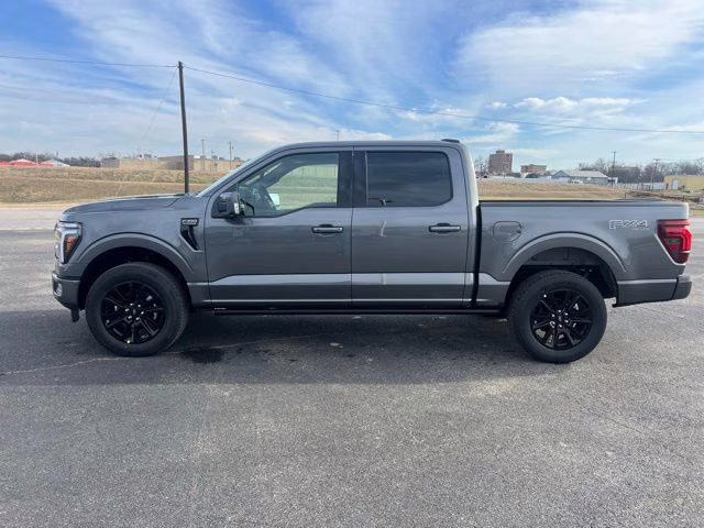 2025 Gray Metallic Ford F-150 Platinum 4X4 Truck