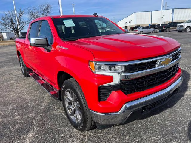 2023 Red Hot Chevrolet Silverado 1500 LT 4X4 Truck