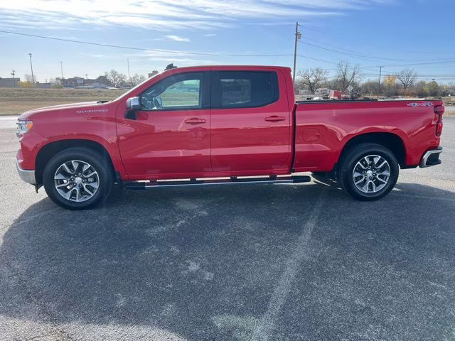 2023 Red Hot Chevrolet Silverado 1500 LT 4X4 Truck