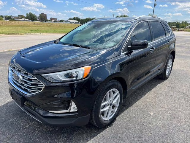 2022 Black Metallic Ford Edge SEL AWD SUV