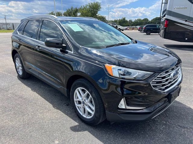 2022 Black Metallic Ford Edge SEL AWD SUV
