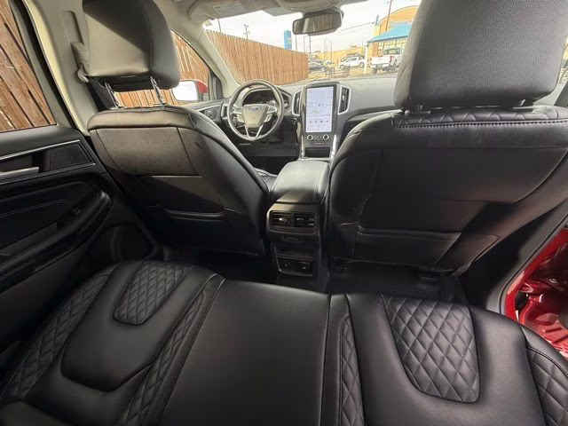 2024 Red Metallic Ford Edge Titanium AWD SUV