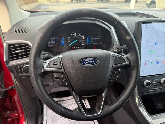 2024 Red Metallic Ford Edge Titanium AWD SUV