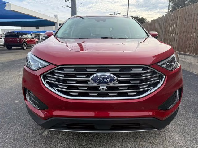 2024 Red Metallic Ford Edge Titanium AWD SUV