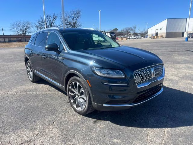 2022 Blue Metallic Lincoln Nautilus Reserve AWD SUV