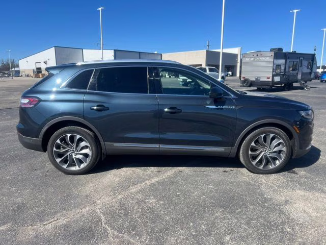 2022 Blue Metallic Lincoln Nautilus Reserve AWD SUV