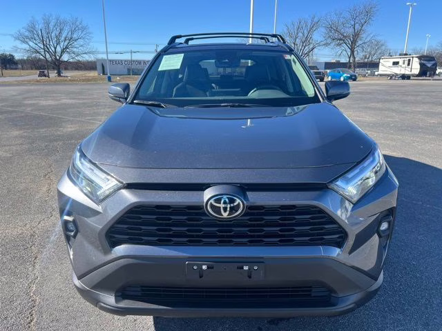 2024 Magnetic Gray Metallic/Ice Edge Toyota RAV4 XLE Premium FWD SUV