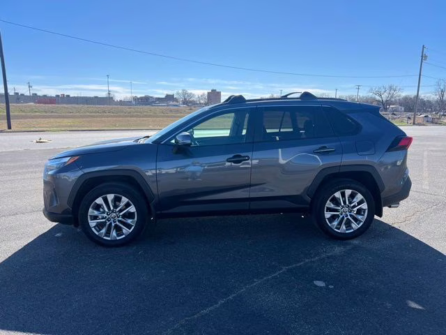 2024 Magnetic Gray Metallic/Ice Edge Toyota RAV4 XLE Premium FWD SUV