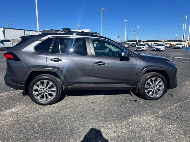 2024 Magnetic Gray Metallic/Ice Edge Toyota RAV4 XLE Premium FWD SUV
