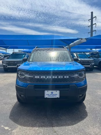 2025 Blue Metallic Ford Bronco Sport Big Bend 4X4 SUV