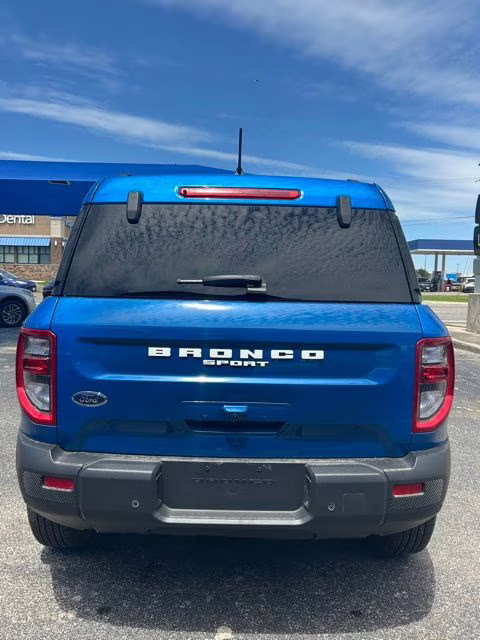 2025 Blue Metallic Ford Bronco Sport Big Bend 4X4 SUV