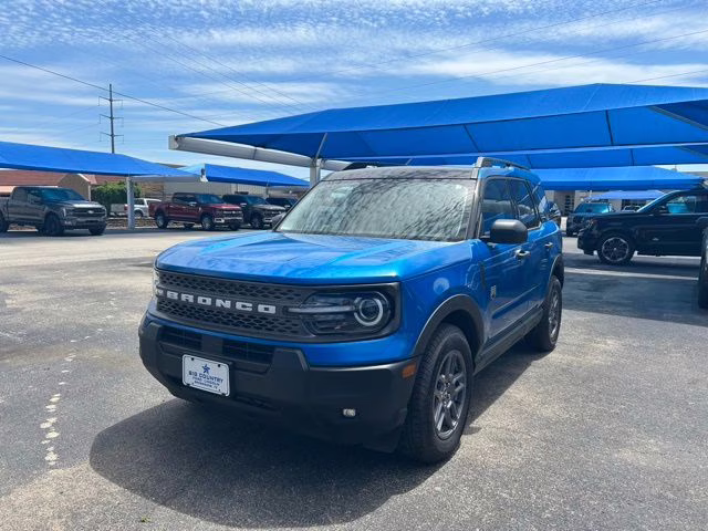 2025 Blue Metallic Ford Bronco Sport Big Bend 4X4 SUV