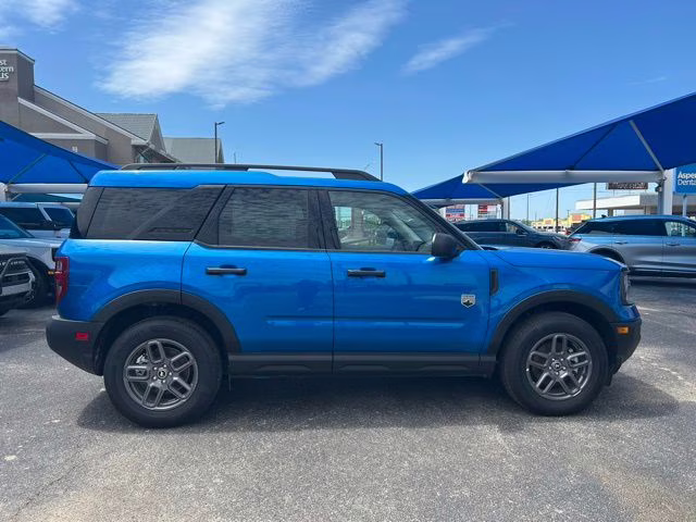2025 Blue Metallic Ford Bronco Sport Big Bend 4X4 SUV