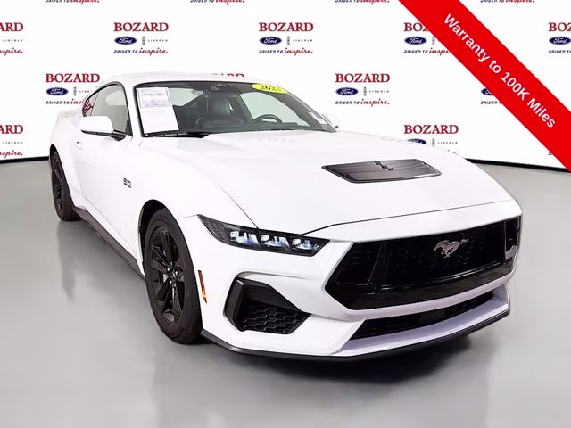 2025 Oxford White Ford Mustang GT Premium RWD Coupe