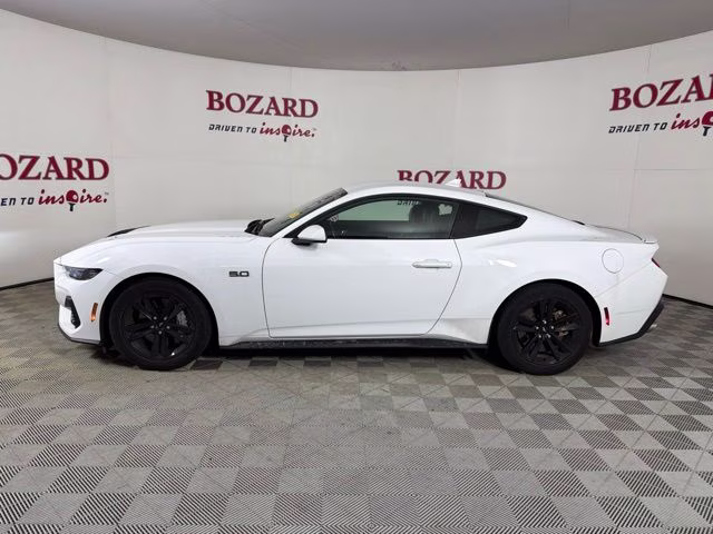 2025 Oxford White Ford Mustang GT Premium RWD Coupe