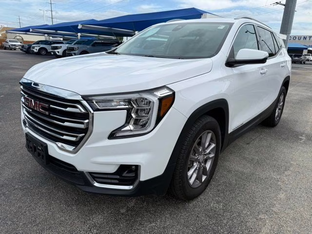 2024 Summit White GMC Terrain SLT FWD SUV