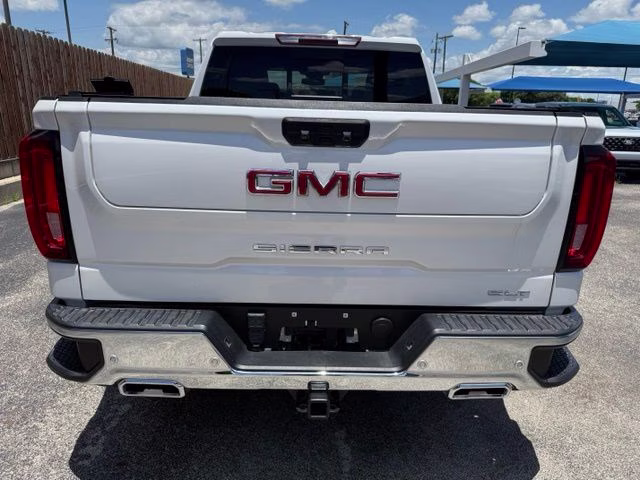 2024 White Frost Tricoat GMC Sierra 1500 SLT 4X4 Truck