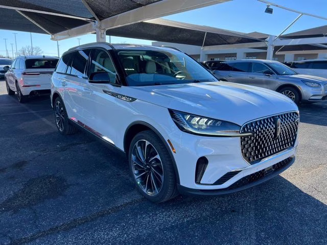 2026 White Metallic Lincoln Aviator Reserve RWD SUV