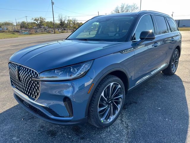 2026 Blue Metallic Lincoln Aviator Reserve RWD SUV