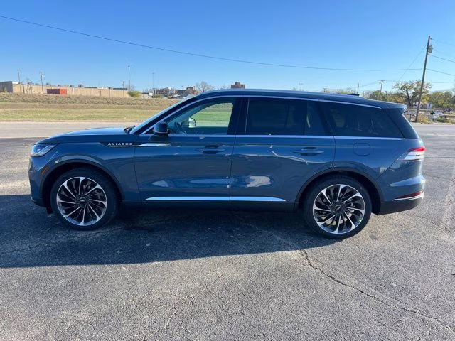2026 Blue Metallic Lincoln Aviator Reserve RWD SUV