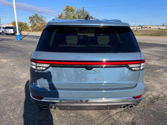 2026 Blue Metallic Lincoln Aviator Reserve RWD SUV