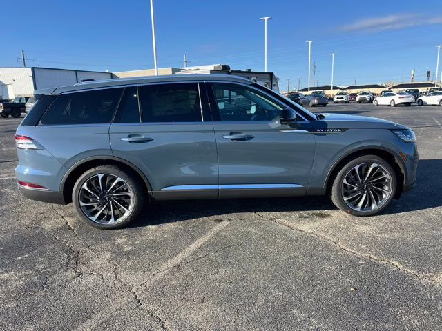 2026 Blue Metallic Lincoln Aviator Reserve RWD SUV