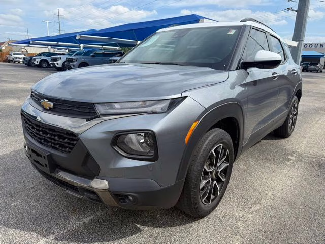 2021 Satin Steel Metallic Chevrolet Trailblazer ACTIV AWD SUV