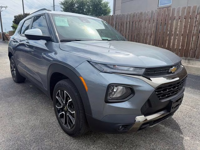 2021 Satin Steel Metallic Chevrolet Trailblazer ACTIV AWD SUV