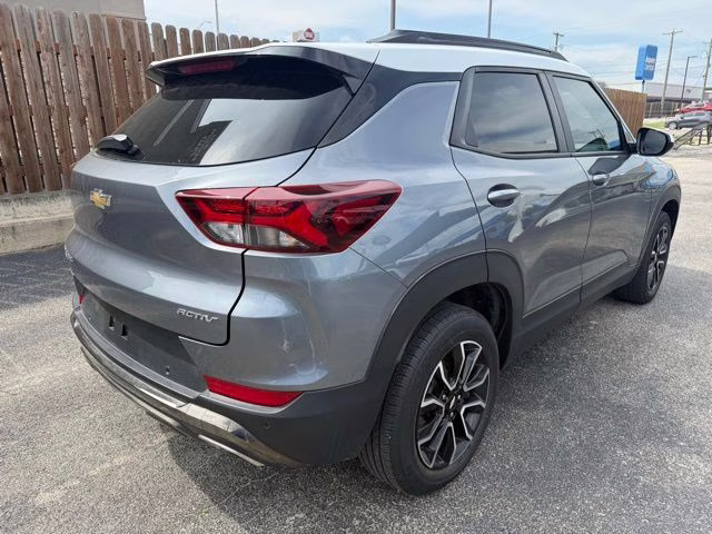 2021 Satin Steel Metallic Chevrolet Trailblazer ACTIV AWD SUV