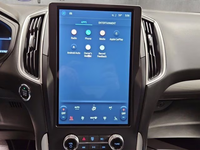 2024 Stone Blue Metallic Ford Edge SEL AWD SUV