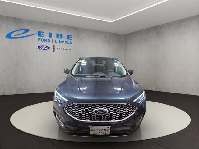 2024 Stone Blue Metallic Ford Edge SEL AWD SUV