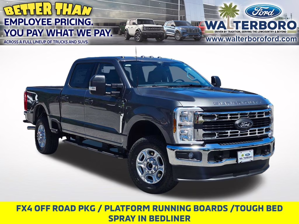 2026 Carbonized Gray Metallic Ford Super Duty F-350 SRW XLT 4X4 Truck