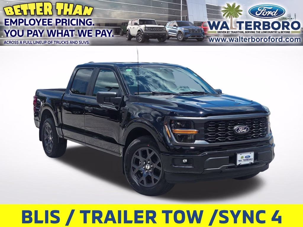 2026 Agate Black Metallic Ford F-150 STX RWD Truck