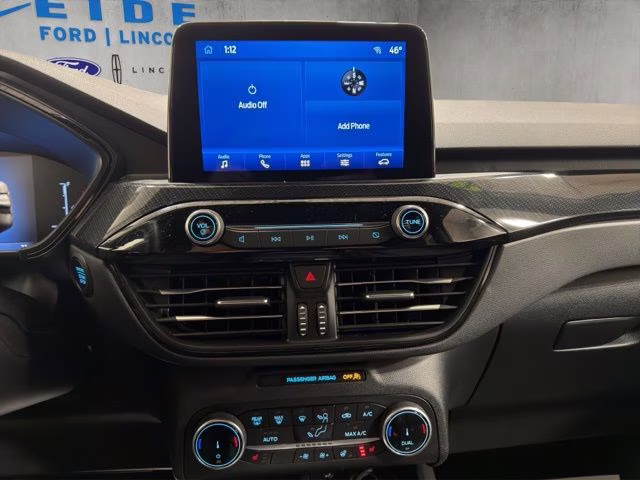 2024 Star White Metallic Tri-Coat Ford Escape ST-Line Select AWD SUV